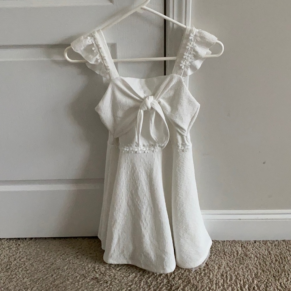 White dress